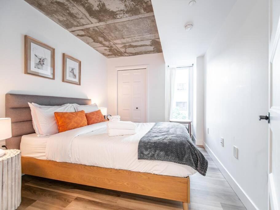 Quebec, Rustique Chic En Ville, Piscine Sur Le Toit Pour 2 A 6 Invites Exterior foto